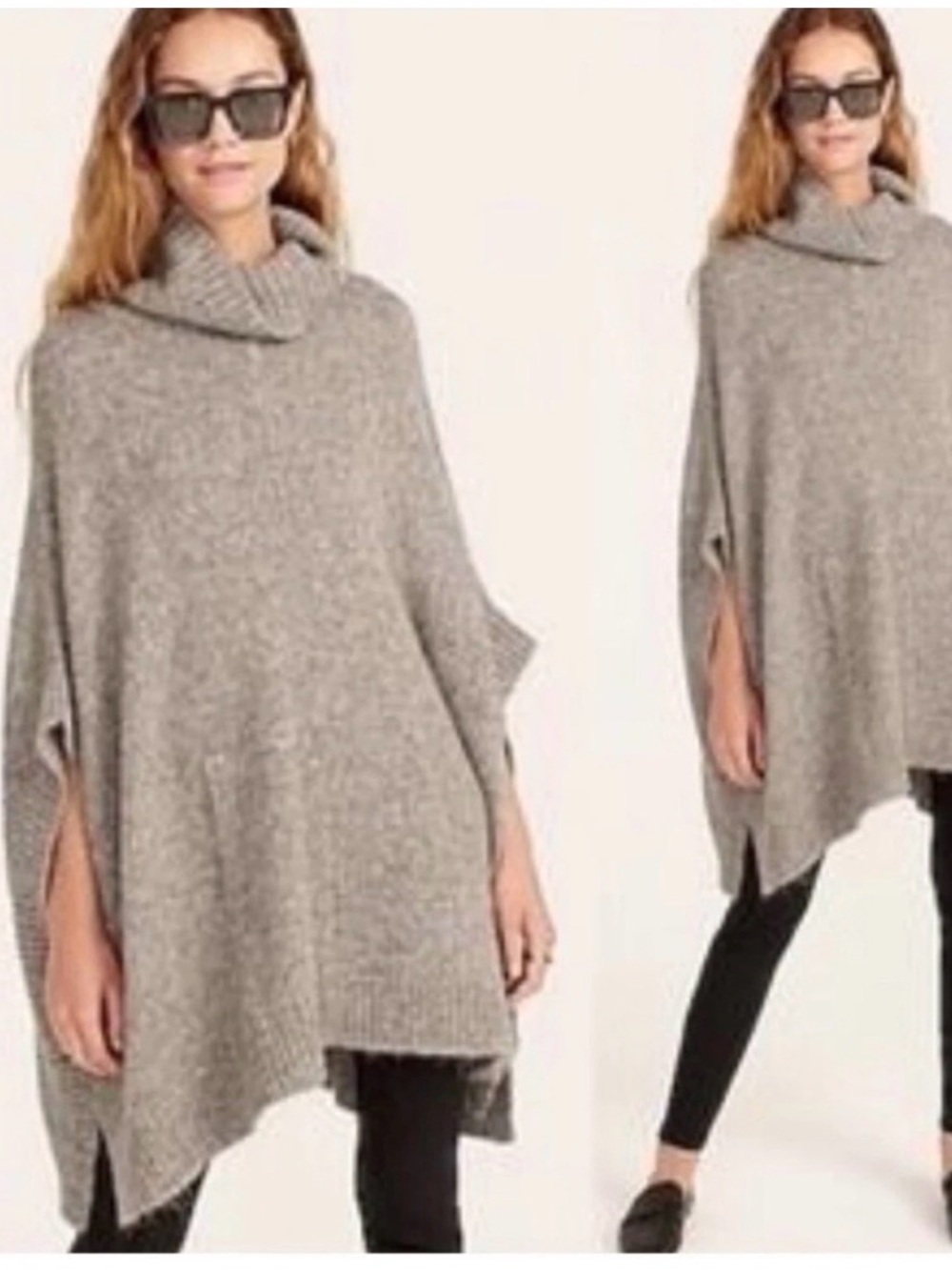 J. Crew Wool Blend Poncho